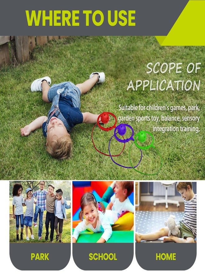 GISCO لعبة كرة القفز للأطفال من جيسكو (عبوة من قطعة واحدة) | لون أحمر | لعبة حركية ممتعة | لعبة رياضية داخلية وخارجية | تُحسّن التوازن والتناسق | مناسبة للأطفال من عمر 3 سنوات فما فوق - Image 5